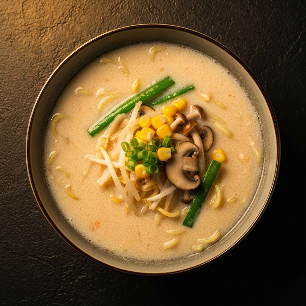 Creamy Veg Ramen Ramen